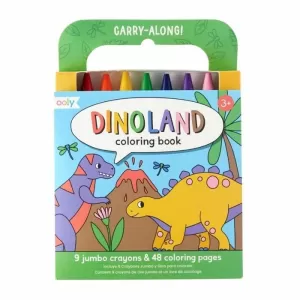 CARRY ALONG  DINOLAND COLOURING BOOK