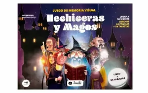 JUEGO DE MEMORIAS VISUAL HECHICERAS Y MAGOS