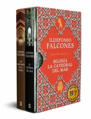 ILDEFONSO FALCONES (EDICIÓN ESTUCHE CON: LA CATEDRAL DEL MAR; LOS HEREDEROS DE LA TIERRA)